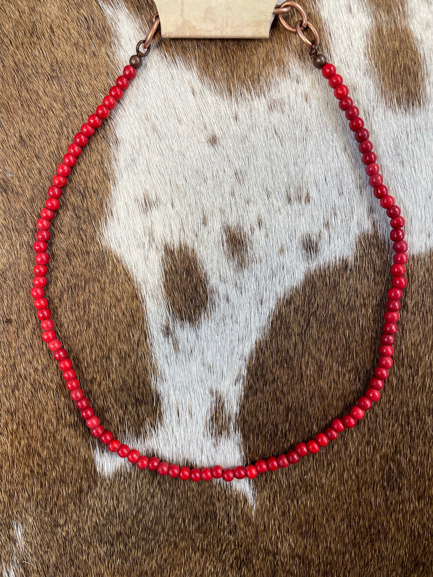The Nebraska Necklace - Red