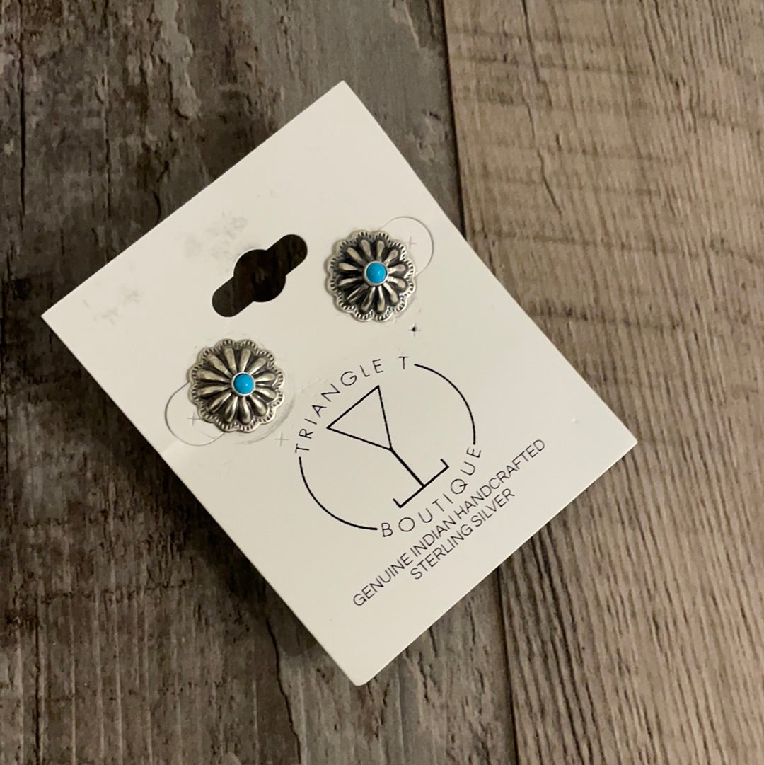 The Powell Turquoise Studs