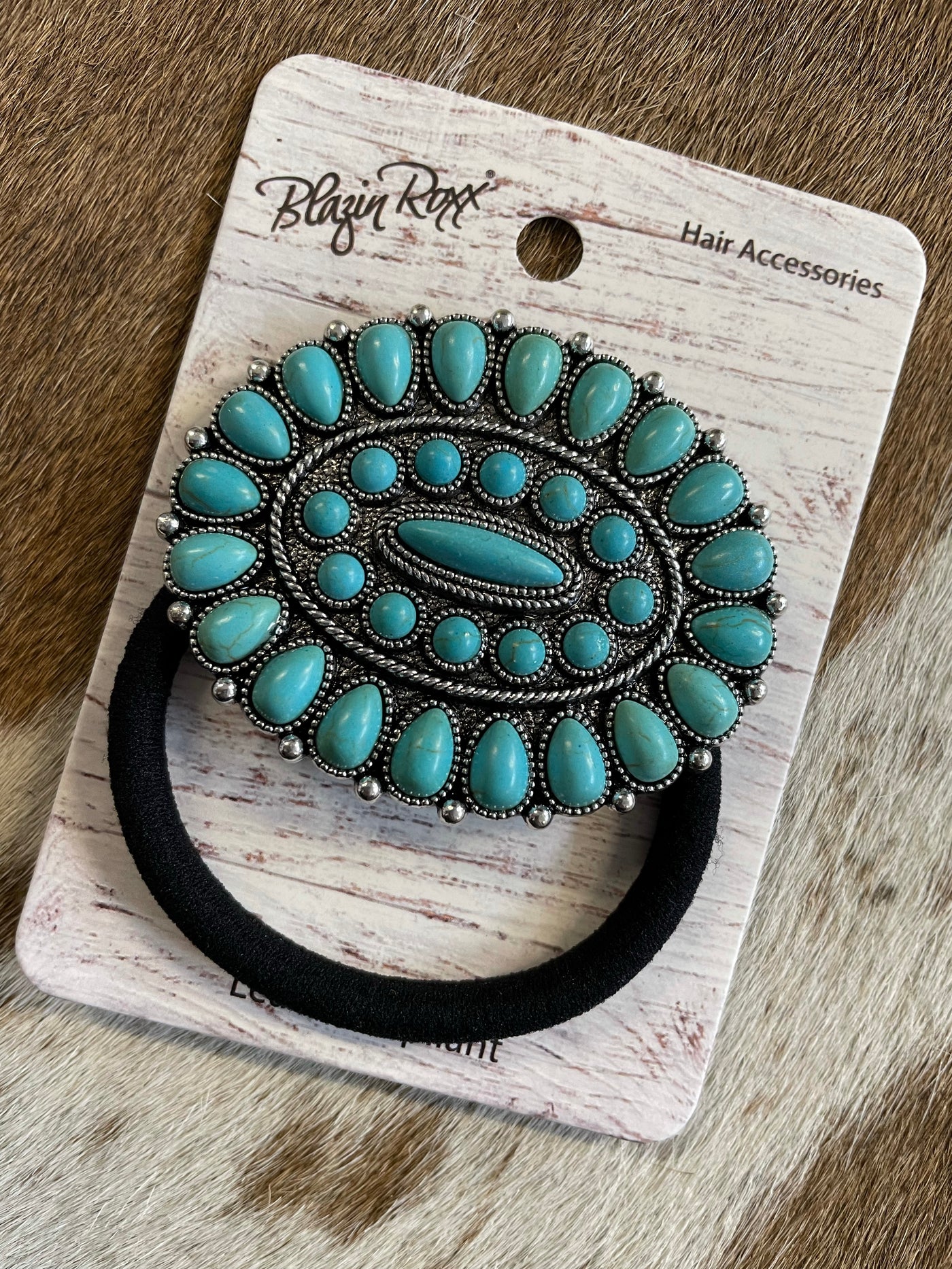 The Pace Hair Tie - Turquoise