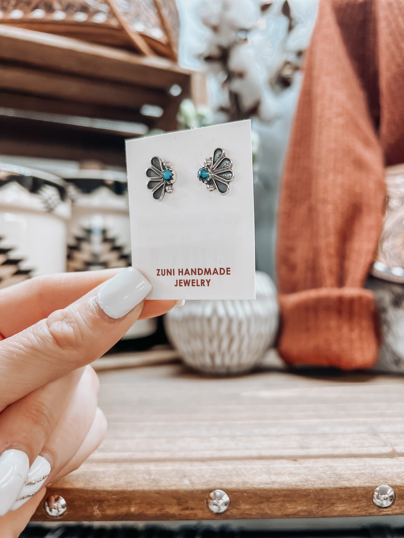 The Olivia Turquoise Earrings