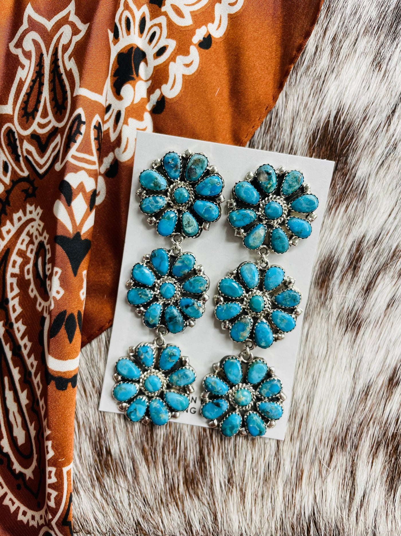 The Aniston Turquoise Earrings