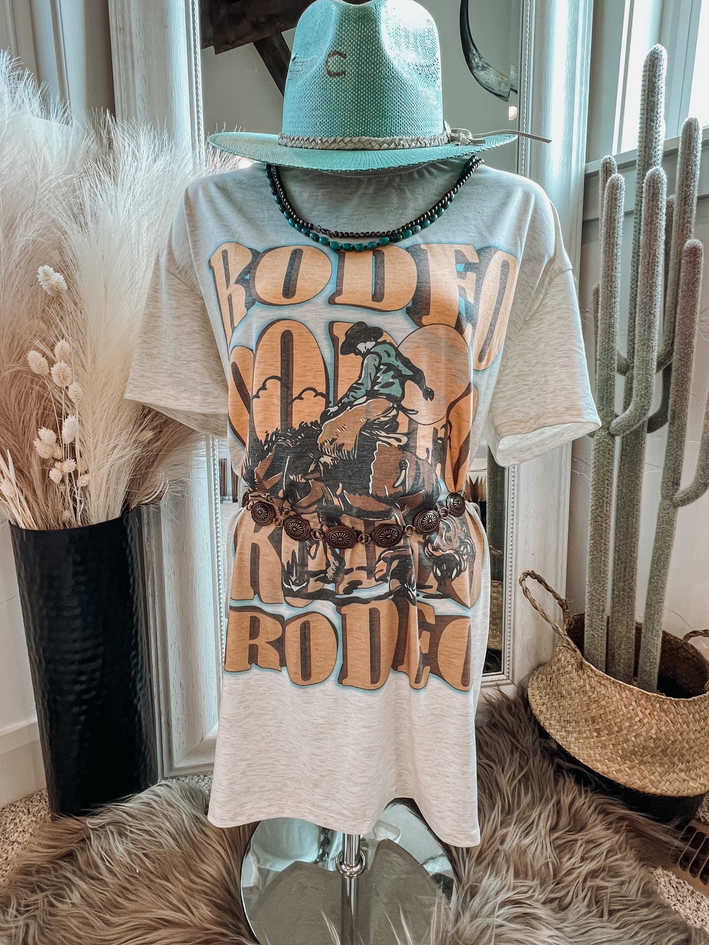 Rodeo Town T-Shirt Dress