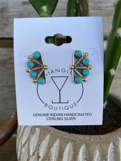 The Hailey Turquoise Earrings