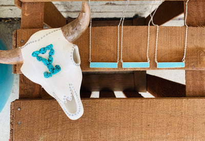 West & Co Turquoise Bar - Triangle T Boutique
