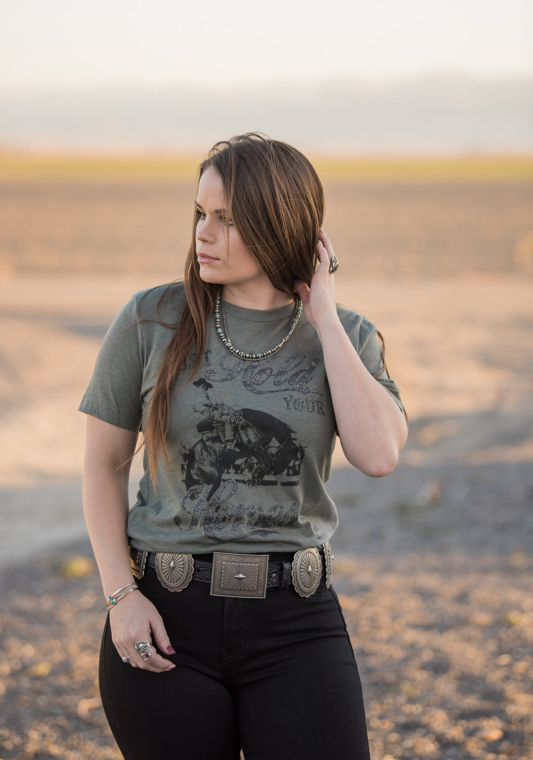 The Black Hills Concho Belt – Triangle T Boutique