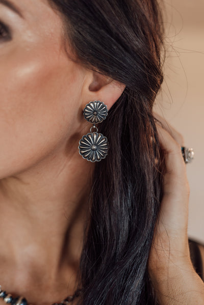 The Clearmont Concho Earrings