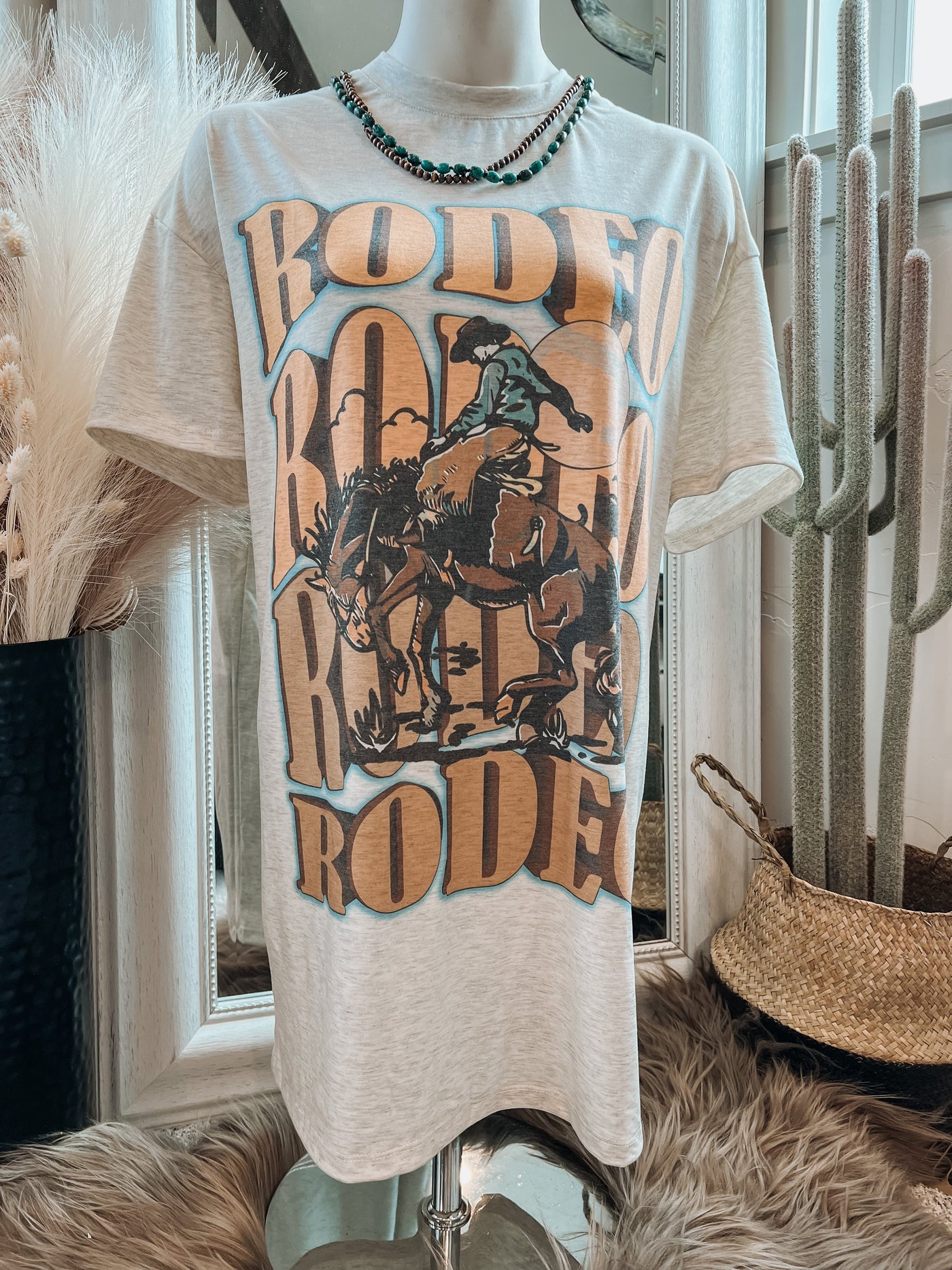 Rodeo Town T-Shirt Dress