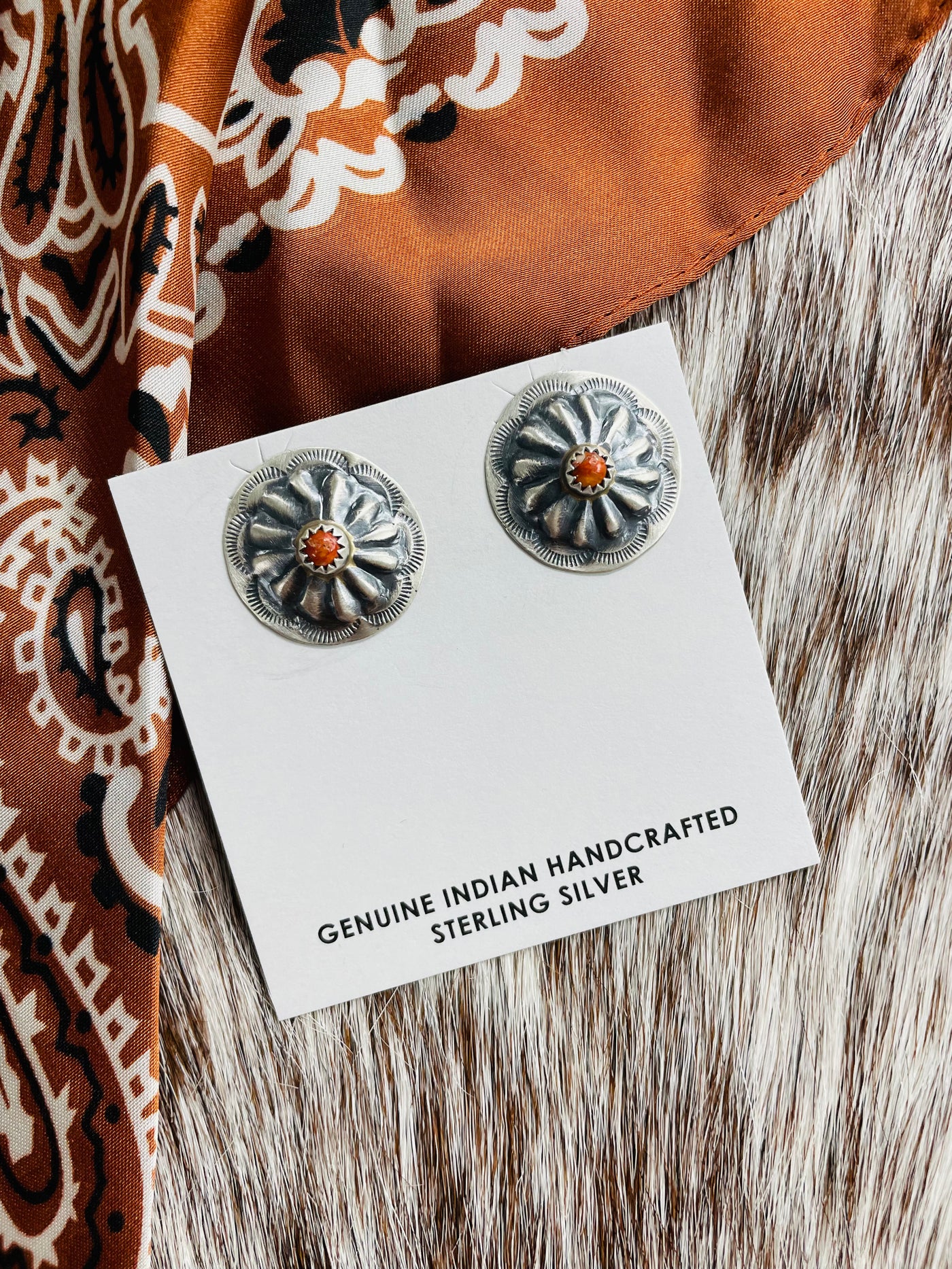 The Glendale Coral Earrings
