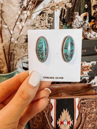 The Spencer Turquoise Earrings