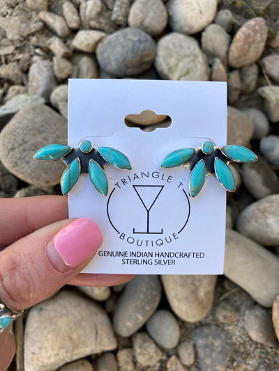 The Gabrielle Turquoise Earrings