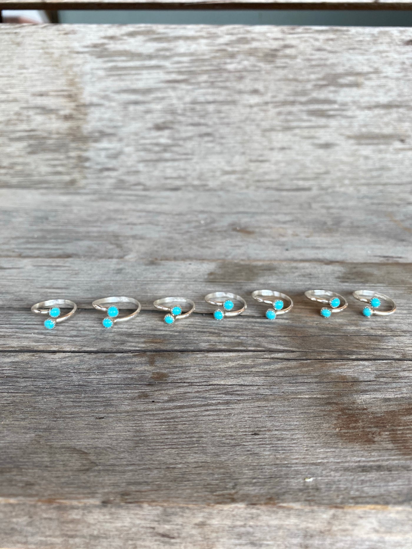 The Mini Shaley Wrap Ring - Turquoise