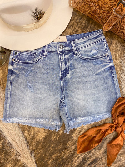 The Quincey Denim Shorts
